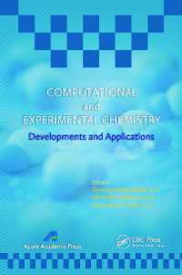 Computational and Experimental Chemistry : Developments and Applications
