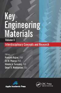 Key Engineering Materials, Volume 2 : Interdisciplinary Concepts and Research