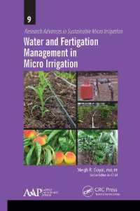 Water and Fertigation Management in Micro Irrigation (Research Advances in Sustainable Micro Irrigation)