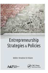 Entrepreneurship : Strategies and Policies