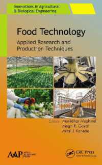 Food Technology : Applied Research and Production Techniques (Innovations in Agricultural & Biological Engineering)