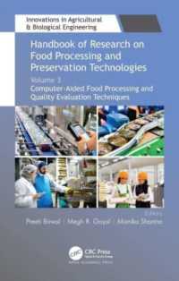 Handbook of Research on Food Processing and Preservation Technologies : Volume 3: Computer-Aided Food Processing and Quality Evaluation Techniques (Innovations in Agricultural & Biological Engineering)