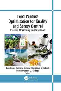 Food Product Optimization for Quality and Safety Control : Process, Monitoring, and Standards