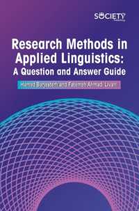 Research Methods in Applied Linguistics : A Question and Answer Guide