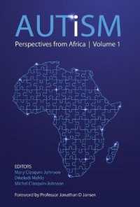 Autism, Volume 1 : Perspectives from Africa
