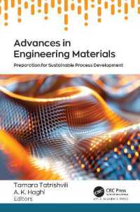 Advances in Engineering Materials : Preparation for Sustainable Process Development