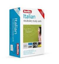 Berlitz Italian Study Cards (Language Flash Cards) (Berlitz Vocabulary Study Cards)
