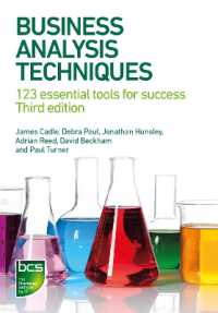 Business Analysis Techniques : 123 essential tools for success （3RD）