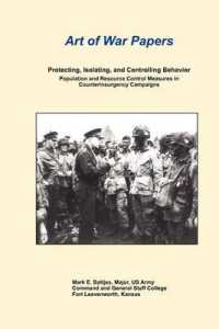 Protecting, Isolating, and Controlling Behavior Population and Resource Control Measures in Counterinsurgency Campaigns