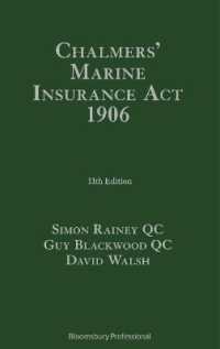 Chalmers' Marine Insurance Act 1906 （11TH）
