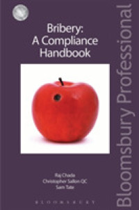 贈収賄：コンプライアンス・ハンドブック<br>Bribery : A Compliance Handbook (Directors Handbook)