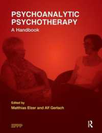 Psychoanalytic Psychotherapy : A Handbook (The Efpp Monograph Series)