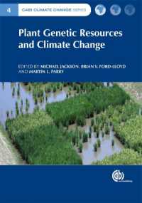 Plant Genetic Resources and Climate Change (Cabi Climate Change Series)
