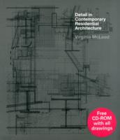 Detail in Contemporary Residential Architecture （PAP/CDR）