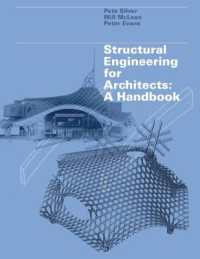 建築家のための構造力学ハンドブック<br>Structural Engineering for Architects : A Handbook