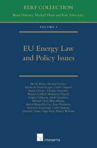 EU Energy Law and Policy Issues (Elrf Collection)