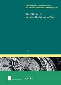 Effects of Judicial Decisions in Time (Ius Commune Europaeum) -- Paperback / softback