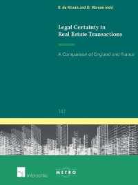 Legal Certainty in Real Estate Transactions : A Comparison of England and France (Ius Commune: European and Comparative Law Series)