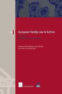 European Family Law in Action. Volume V - Informal Relationships (European Family Law)