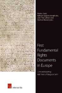 First Fundamental Rights Documents in Europe : Commemorating 800 Years of Magna Carta