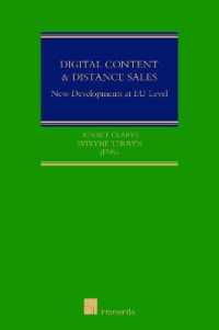 Digital Content and Distance Sales : New Developments at EU Level