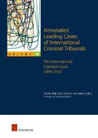 Annotated Leading Cases of International Criminal Tribunals - volume 50 : The International Criminal Court 2009-2010 (Annotated Leading Cases)
