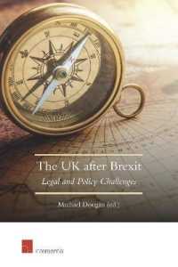 The UK after Brexit : Legal and Policy Challenges