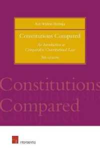 Constitutions Compared : An Introduction to Comparative Constitutional Law （5TH）