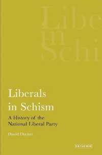Liberals in Schism : A History of the National Liberal Party