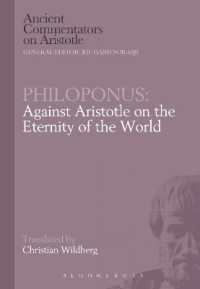 Philoponus: against Aristotle on the Eternity of the World (Ancient Commentators on Aristotle)