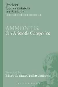 Ammonius: on Aristotle Categories (Ancient Commentators on Aristotle)