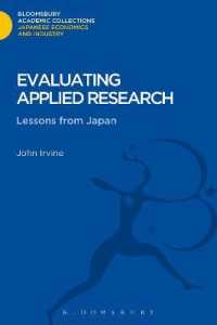Evaluating Applied Research : Lessons from Japan (Bloomsbury Academic Collections: Japan)