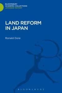 Land Reform in Japan (Bloomsbury Academic Collections: Japan)