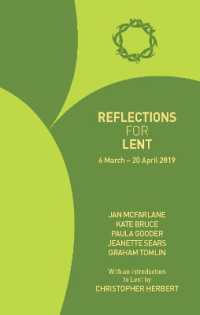 Reflections for Lent 2019 : 6 March - 20 April 2019