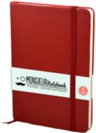 Monsieur Notebook Soft Leather Journal : Ruby Red Ruled Medium (Monsieur Notebook Soft Leather Classics) （JOU NTB）