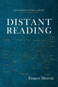フランコ・モレッティ『遠読―“世界文学システム”への挑戦』（原書）<br>Distant Reading