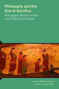 Philosophy and the End of Sacrifice: Disengaging Ritual in Ancient India, Greece and Beyond (The Study of Religion in a Global Context)