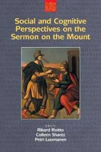Social and Cognitive Perspectives on the Sermon on the Mount (Studies in Ancient Religion and Culture)