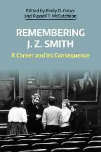Remembering J. Z. Smith : A Career and Its Consequence (Naasr Working Papers)