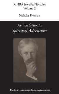 Arthur Symons, 'Spiritual Adventures' (Mhra Jewelled Tortoise)