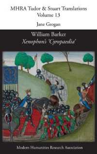 William Barker, Xenophon's 'Cyropaedia' (Mhra Tudor & Stuart Translations)