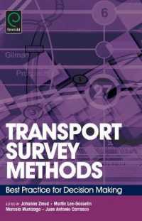 交通調査の方法論<br>Transport Survey Methods : Best Practice for Decision Making