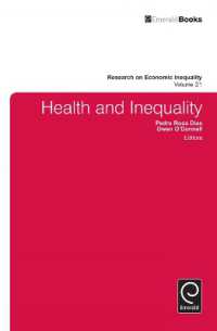 健康格差への経済学的アプローチ<br>Health and Inequality (Research on Economic Inequality)