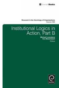 Institutional Logics in Action (Institutional Logics in Action)