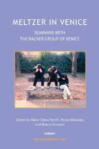 Meltzer in Venice : Seminars with the Racker Group of Venice (The Harris Meltzer Trust Series)