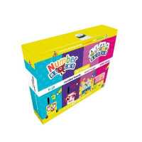 Numberblocks and Alphablocks: Let's Learn Numbers and Letters Set : 4 Wipe-clean books with pens included (Numberblock Wipe Clean Titles) -- Boxed pac
