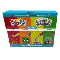 Numberblocks and Alphablocks: My First Numbers and Letters Set (4 wipe-clean books with pens included) (Numberblock Wipe Clean Titles) -- Boxed pack