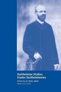 Durkheimian Studies/Etudes Durkheimiennes : Volume 16