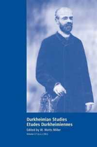 Durkheimian Studies/Études Durkheimiennes : Volume 17