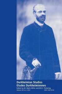 Durkheimian Studies/Études Durkheimiennes : Volume 18